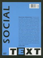 Edward Said: A Memorial Issue Volume 24 082236655X Book Cover
