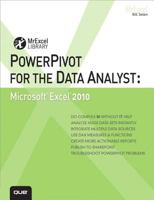 Powerpivot for the Data Analyst: Microsoft Excel 2010 0789743159 Book Cover
