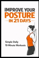 Improve Your Posture in 21 Days: Simple Daily 10-Minute Workouts to Reduce Pain and Stand Taller B0GDXHJ7PQ Book Cover