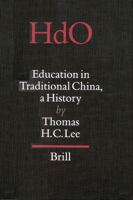 Education in Traditional China: A History 9004103635 Book Cover