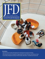 Journal of Faculty Development B093T2YNLD Book Cover