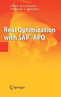 Real Optimization with SAP Apo 3540225617 Book Cover