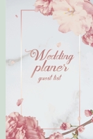 Guest List Wedding Planner: Wedding Guest List: Wedding Guest Tracker, White&Pink cover Wedding Guest Planner List, List Names and Addresses of People to Invite, RSVP, Invitations, Date, Gifts and mor 1712238914 Book Cover