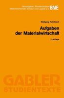 Aufgaben Der Materialwirtschaft 3409026193 Book Cover