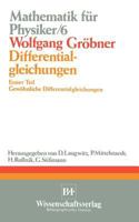 Differentialgleichungen: Erster Teil Gew�hnliche Differentialgleichungen 1468473646 Book Cover