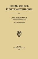 Lehrbuch de Funktionentheorie 3709177405 Book Cover