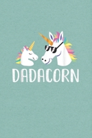 Dadacorn: Notebook for Unicorn Lovers-College Ruled Lined Blank 6x9 inch 110 page-Daily Journal for Girls Diary for women 1710351284 Book Cover