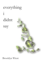 everything i didnt say B08M28RF1F Book Cover