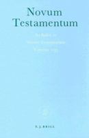 Novum Testamentum Volume 36a: An Index to Novum Testamentum Volumes 1-35 9004100822 Book Cover