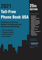Toll-Free Phone Book 2021 0780818296 Book Cover