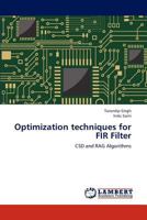 Optimization techniques for FIR Filter 3659176184 Book Cover