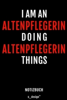 Notizbuch f�r Altenpfleger / Altenpflegerin: Originelle Geschenk-Idee [120 Seiten liniertes blanko Papier] 1691096695 Book Cover