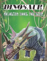 Dinosaur Coloring Book for Kids: 50 Fun, Big & Adorable Pages With 50 Blank Pappers For Drawing Allosaurus, Baryonyx And More| Children Dinos ... Girls and Toddlers Ages 3-8/ 8.5x11 100 Pages B08K4K31Y8 Book Cover