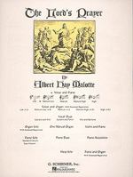 Lord's Prayer: Medium Low Voice (B-Flat) and Piano 0793553229 Book Cover