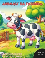 Animais da Fazenda: Livro para colorir e jogo dos 7 erros (Portuguese Edition) B0CKSWZZJY Book Cover