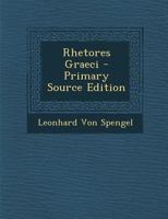Rhetores Graeci 1016813856 Book Cover