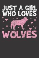 Notebook: Wolves Wildlife Animal Wolf Vintage Gift Dot Grid 6x9 120 Pages 1081745495 Book Cover