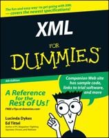 XML for Dummies 0764588451 Book Cover