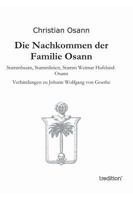 Die Nachkommen Der Familie Osann 3849579700 Book Cover