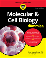 Molecular & Cell Biology For Dummies 0470430664 Book Cover