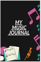 My music journal: A 52 Week Guide To Cultivate An Attitude Of Gratitude: Gratitude Journal 1655142070 Book Cover