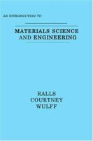 Introduction to Materials Science and Engineering 0471706655 Book Cover