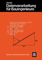 Datenverarbeitung Fur Bauingenieure 3519052296 Book Cover