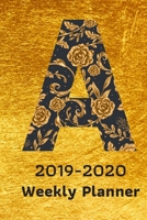 2019-2020 Weekly Planner: October 2019-December 2020 Weekly and Monthly Planner for kids, teacher, student, women , girls ,men , boys ,special day ... , 100 pages ,cute Gold color cover. Vol10 1695562755 Book Cover