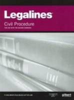Legalines on Civil Procedure, 10th, Keyed to Hazard 0314263063 Book Cover