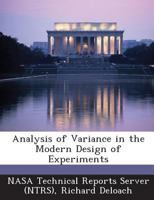 Analysis of Variance in the Modern Design of Experiments 1287238467 Book Cover