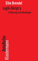 Logik-Skript 2 : Einfuhrung in Die Modallogik null Book Cover
