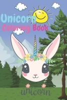 Unicorn Coloring Book: for kids ages 4-8 (US Edition) B08RC2527N Book Cover