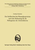 Der Stoffwechsel der Plasmalipoproteine und seine Bedeutung für die Pathogenese der Arteriosklerose 3540165835 Book Cover