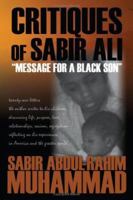 Critiques of Sabir Ali: "Message for a Black Son" 1434320731 Book Cover