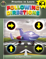 Practice to Learn: Following Directions (Gr. K-1) 142068227X Book Cover
