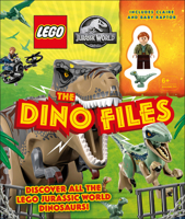 LEGO Jurassic World The Dino Files: with LEGO Jurassic World Claire Minifigure and Baby Raptor! 0744028531 Book Cover