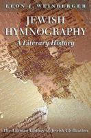 Jewish Hymnography: A Literary History 1874774374 Book Cover