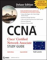 CCNA Cisco Certified Network Associate Deluxe Study Guide, (Includes 2 CD-ROMs) 047090108X Book Cover