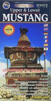 Upper and Lower mustang-Nepal map 993781099X Book Cover