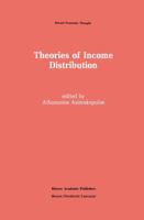 Theories of Income Distribution (Recent Economic Thought) 0898382327 Book Cover