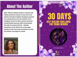 30-Day Self-Healing Challenge for Young Women B0G1VD54CS Book Cover