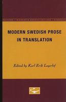 Modern Swedish Prose in Translation 0816608768 Book Cover