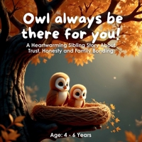 Owl always be there for you!: A Heartwarming Sibling Story About Trust, Honesty and Family Bonding B0DY57RBNG Book Cover