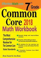7th Grade Common Core Math Workbook: The Most Comprehensive Review for The Common Core State Standards 1986177157 Book Cover
