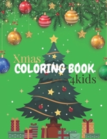 Xmas Coloring book 4kids B0BQYBTD4V Book Cover