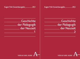 Geschichte Der Padagogik Der Neuzeit: 2 Teilbande (Eugen Fink Gesamtausgabe) (German Edition) 3495490159 Book Cover