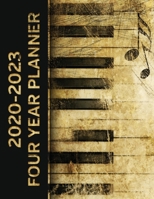 2020 - 2023 Four Year Planner: Vintage Piano Musician Monthly Calendar, Planner, Notebook and More! 1692099604 Book Cover