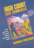 High Court Case Summaries 0314149139 Book Cover