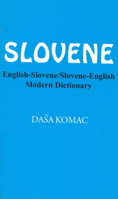 English-Slovene/Slovene-English Modern Dictionary 0781802520 Book Cover