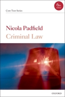 Criminal Law 0406916020 Book Cover